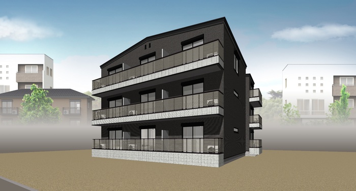 建物外観　完成予想図