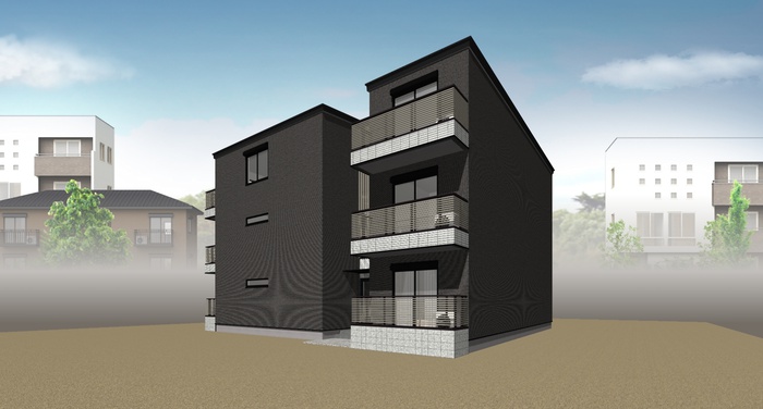 建物外観　完成予想図