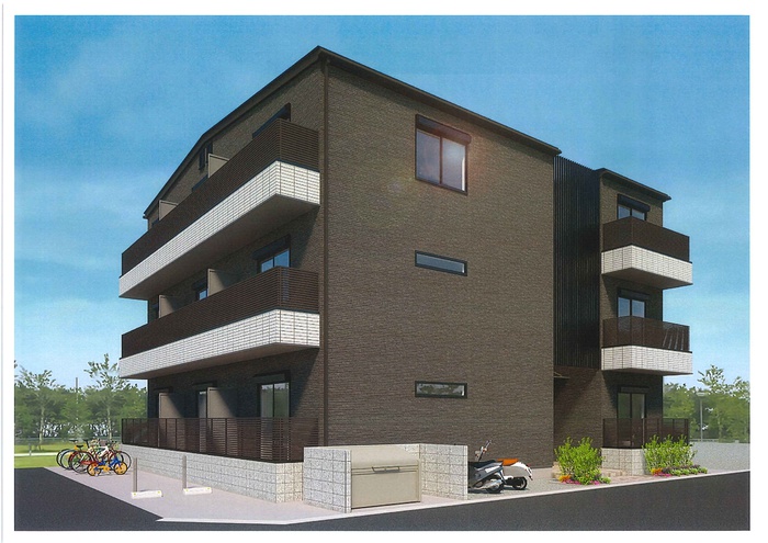 建物外観　完成予想図