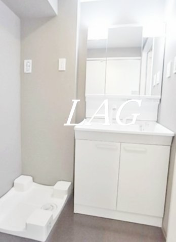 洗面設備　洗面台です。