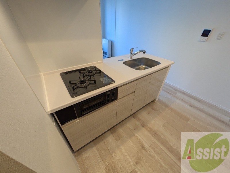 キッチン　システムキッチンなので、すぐお料理に使えます！