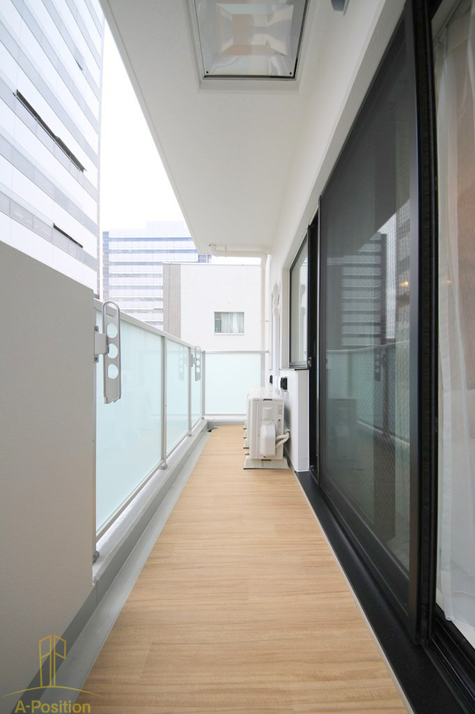 バルコニー　プレディアコート本町