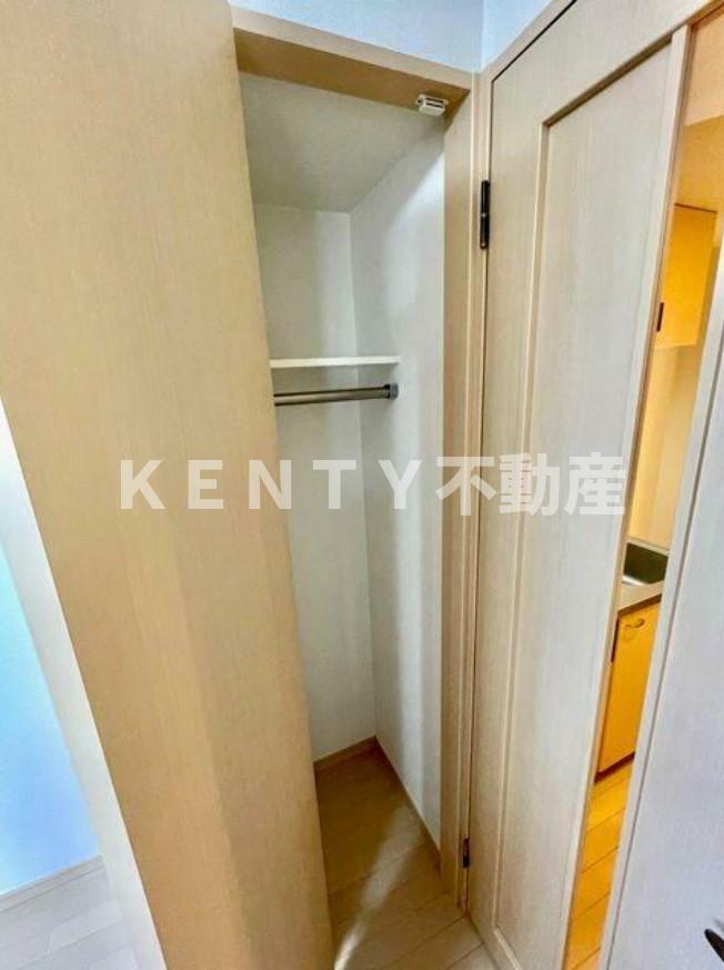 収納　大きなスペースがあり、収納には困りません