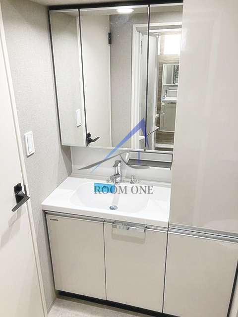 洗面設備　洗面台です。