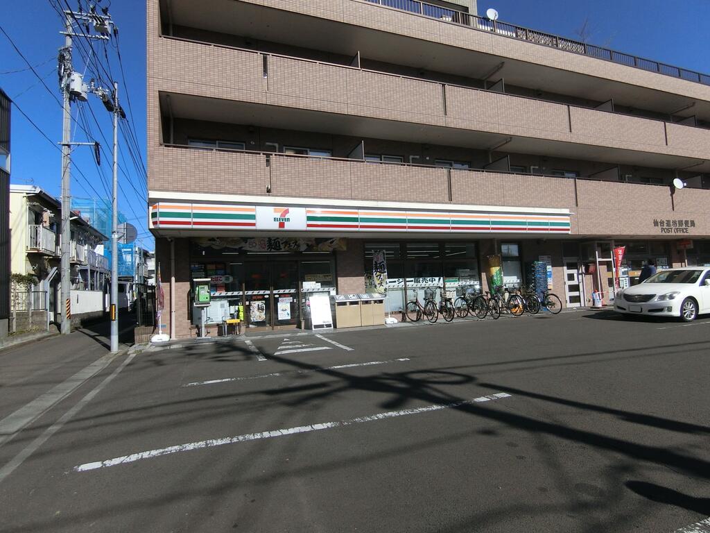 コンビニ　セブンイレブン仙台一高前店（コンビニ）まで450m