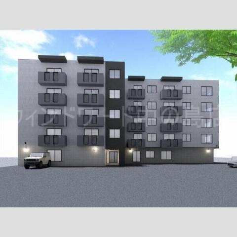 建物外観　完成予想パース