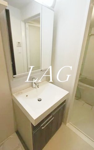 洗面設備　洗面台です。