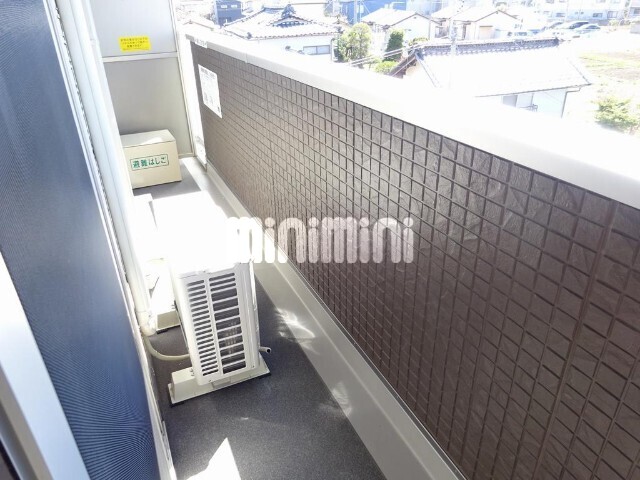 バルコニー　セキュリティ強化しています。