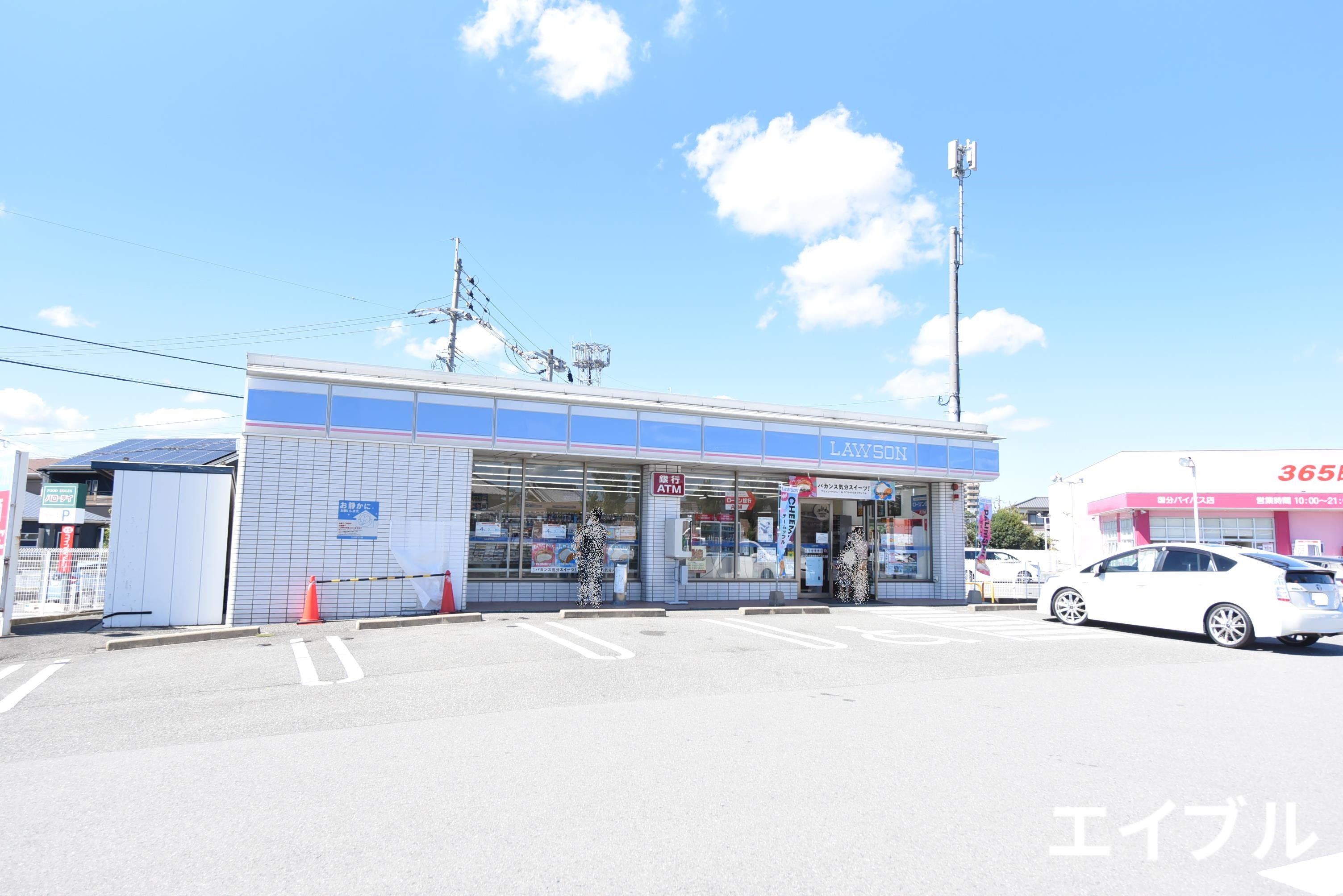 コンビニ　ローソン久留米国分バイパス店（コンビニ）まで285m