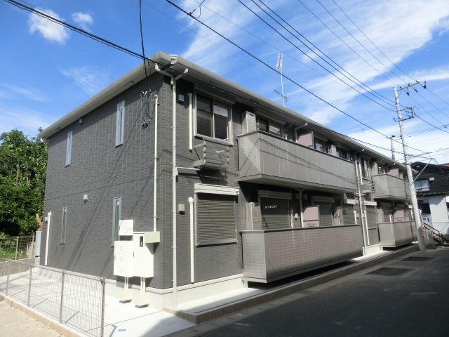 建物外観　経済的な都市ガス、インターネット無料