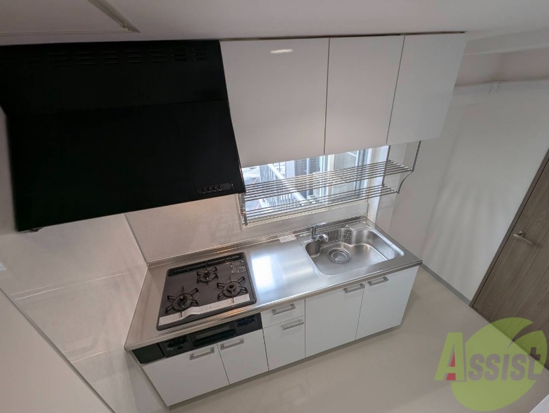 キッチン　ガスコンロが設置されているので購入の必要がありません！