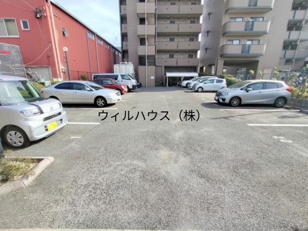 駐車場　自転車置き場！