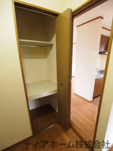 収納　十分な収納スペースがあります