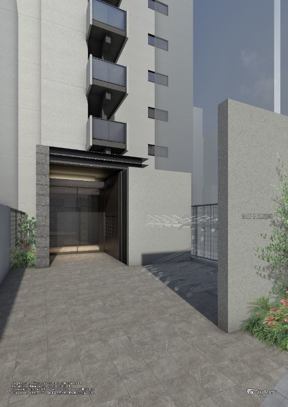 エントランス　ゆとりのあるエントランスです