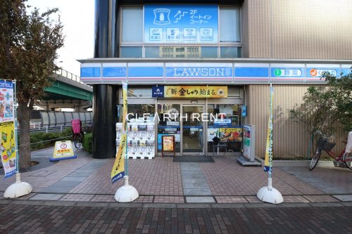 コンビニ　ローソン 月島駅前店（コンビニ）まで385m
