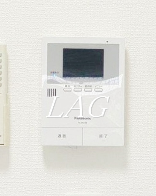 セキュリティ　モニター付インターホンです。