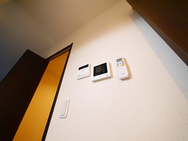 セキュリティ　モニター付きインターホンです