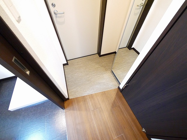 玄関　ゆったりとした玄関です