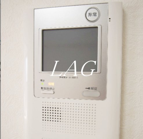 セキュリティ　モニター付きインターホンです。