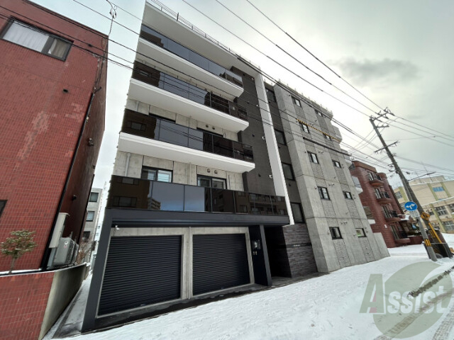 建物外観　札幌市中央区「ａｌｅｓｉａ北円山」