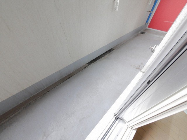 バルコニー　広々としたバルコニーです