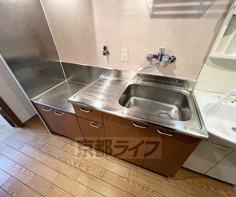 キッチン　ガスコンロ設置可