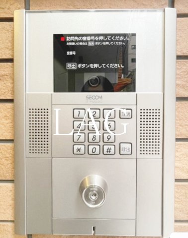 セキュリティ　オートロックです。