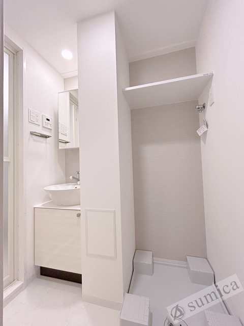 洗面設備　洗面脱衣所付き！独立洗面台が便利です♪♪