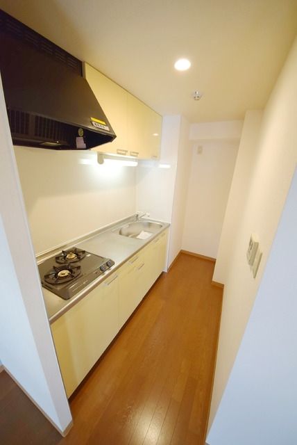 キッチン　2口ガスコンロ付システムキッチンです