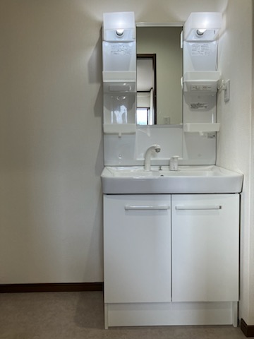 洗面設備　前回募集時の写真
