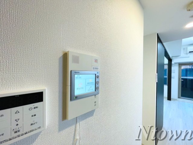 セキュリティ　モニター付きインターフォンです