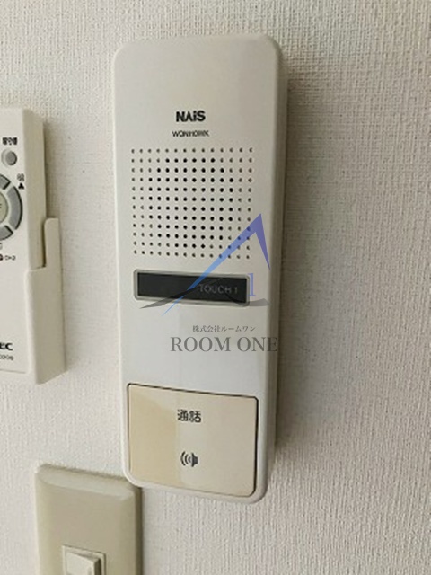 セキュリティ　インターホンです。