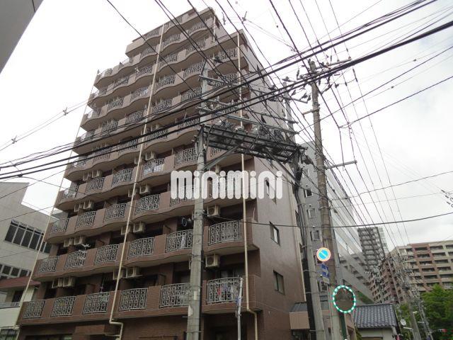 建物外観　ブラウンの外観のマンションです。
