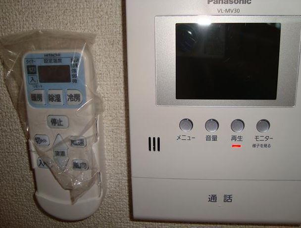 セキュリティ　モニタ付インターホン