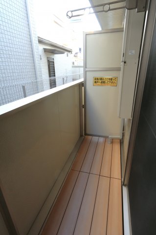 バルコニー　参考写真（同物件別部屋）
