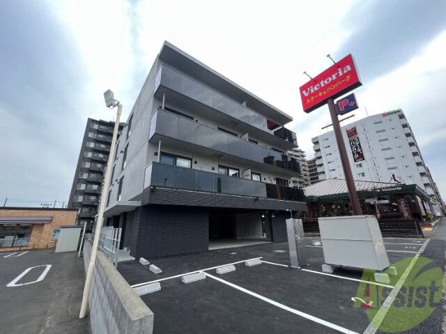 建物外観　札幌市豊平区月寒中央通「Ｃｏｎｔｒａｉｌ月寒」