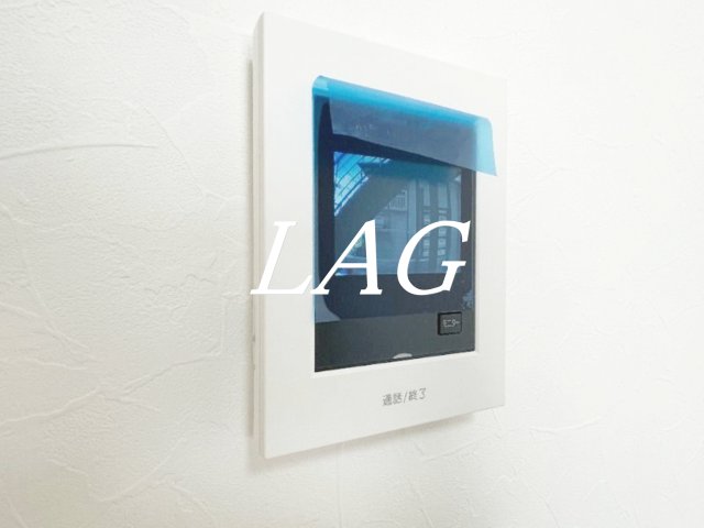 セキュリティ　モニター付きインターフォンです。