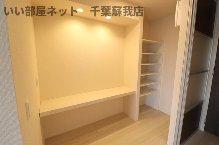 収納　収納があります