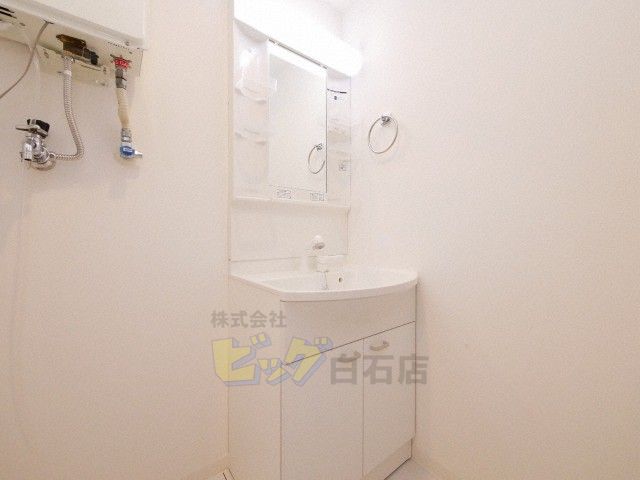 洗面設備　シャンプードレッサー完備しています♪