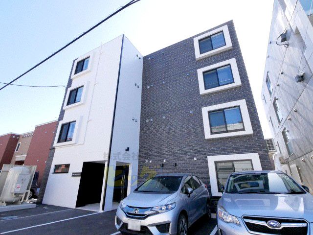 建物外観　Ｗｉ－Ｆｉ付きネット無料採用のデザイナーズマンションです♪
