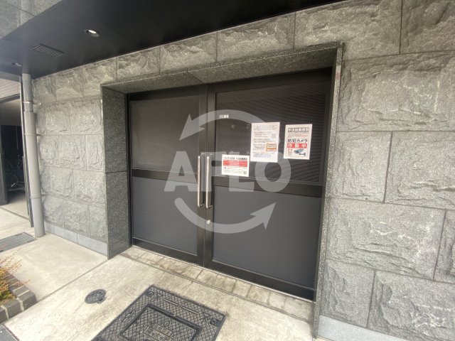 エントランス　ララプレイスザ・京橋ステラ　ゴミ置き場