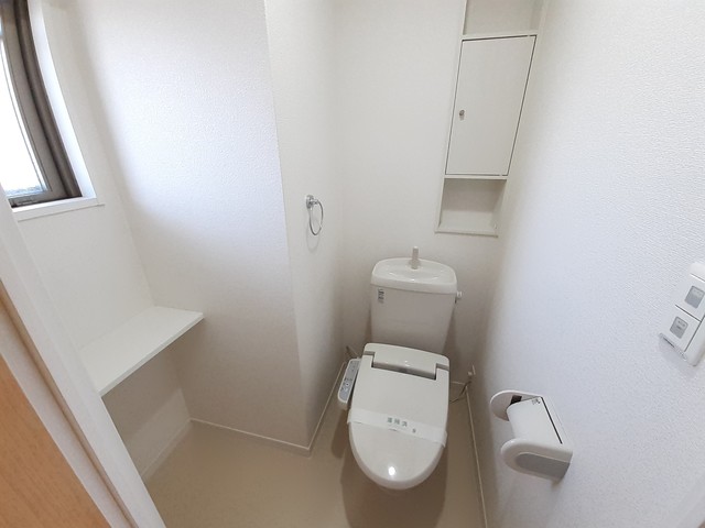 トイレ　清潔感のあるトイレです。