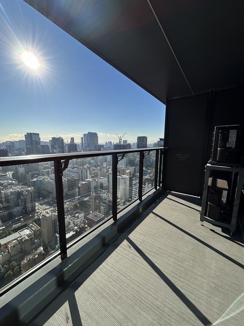 バルコニー　※別部屋の参考写真です。