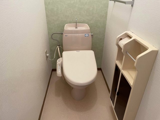 トイレ　ゆったりとした空間のトイレです