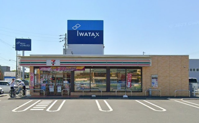 コンビニ　セブンイレブン　磐田見付店（コンビニ）まで802m