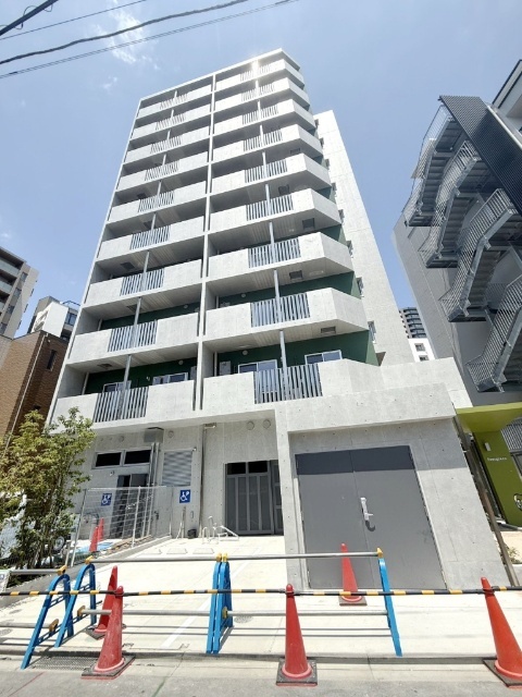 建物外観　外観タイル張りです