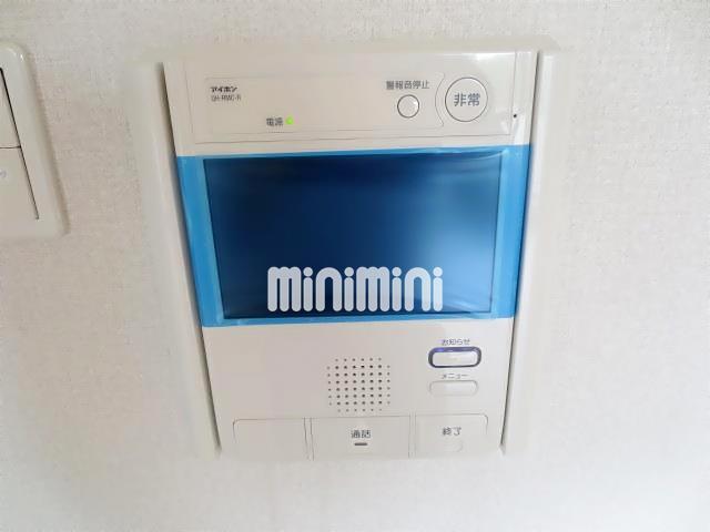 セキュリティ　ＴＶ付きモニターホン新設しました。