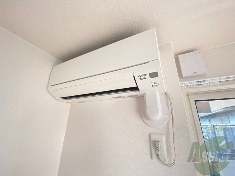 その他設備　エアコンが付いているので夏も冬も快適ですね～