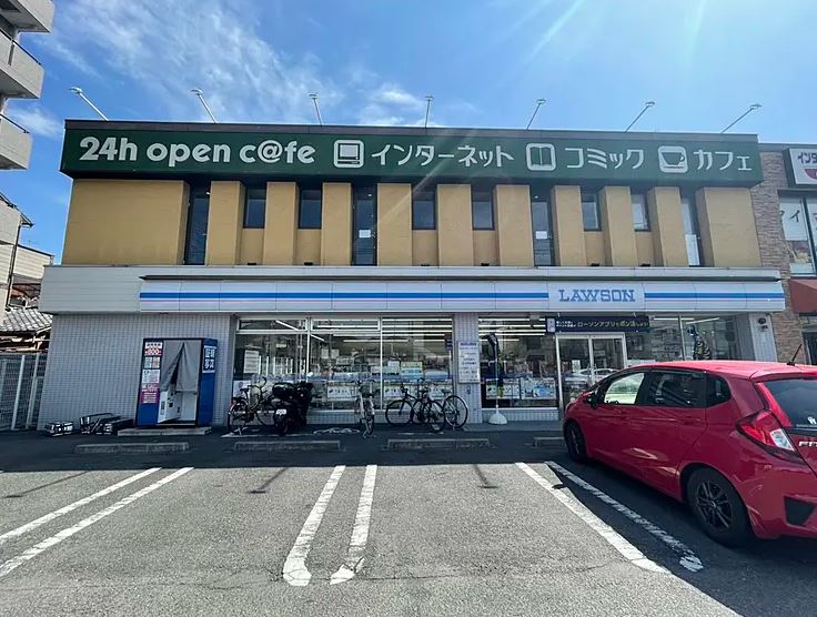 コンビニ　ローソン 梅津後藤町店（コンビニ）まで310m
