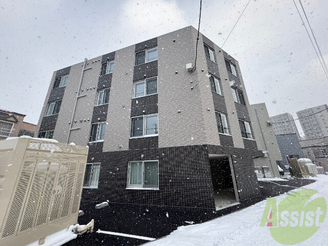 建物外観　札幌市西区宮の沢１条３「シティレジデンス宮の沢」